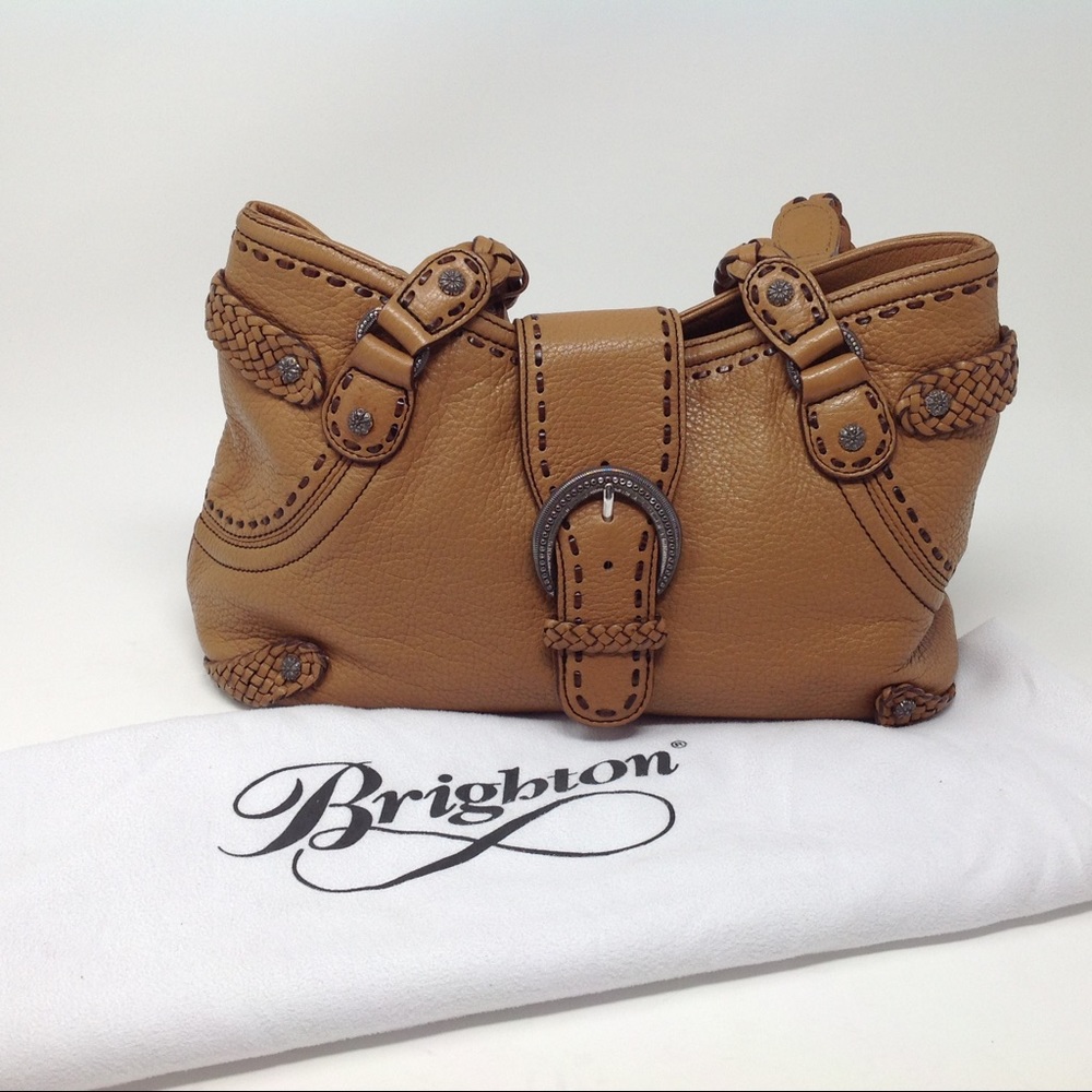 Brighton Brown leather shoulder bag